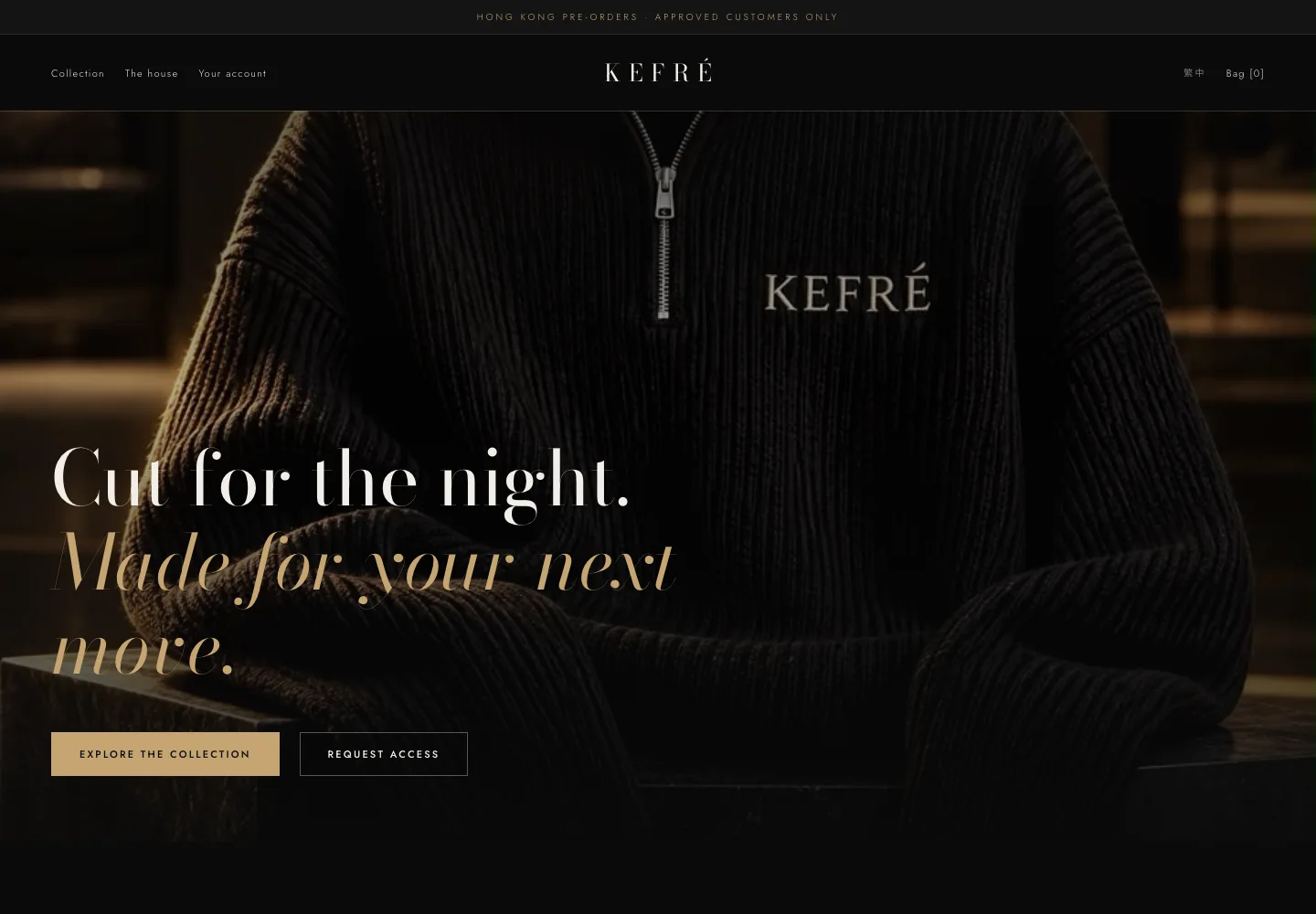 KEFRÉ 公開商店，接單狀態由店主控制